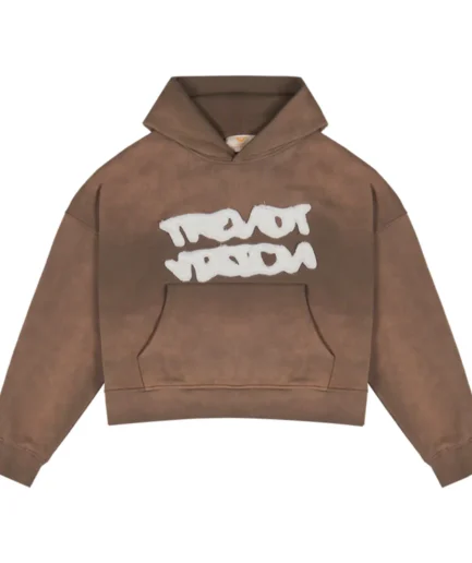 Trendt Vision Brown Logo Hoodie