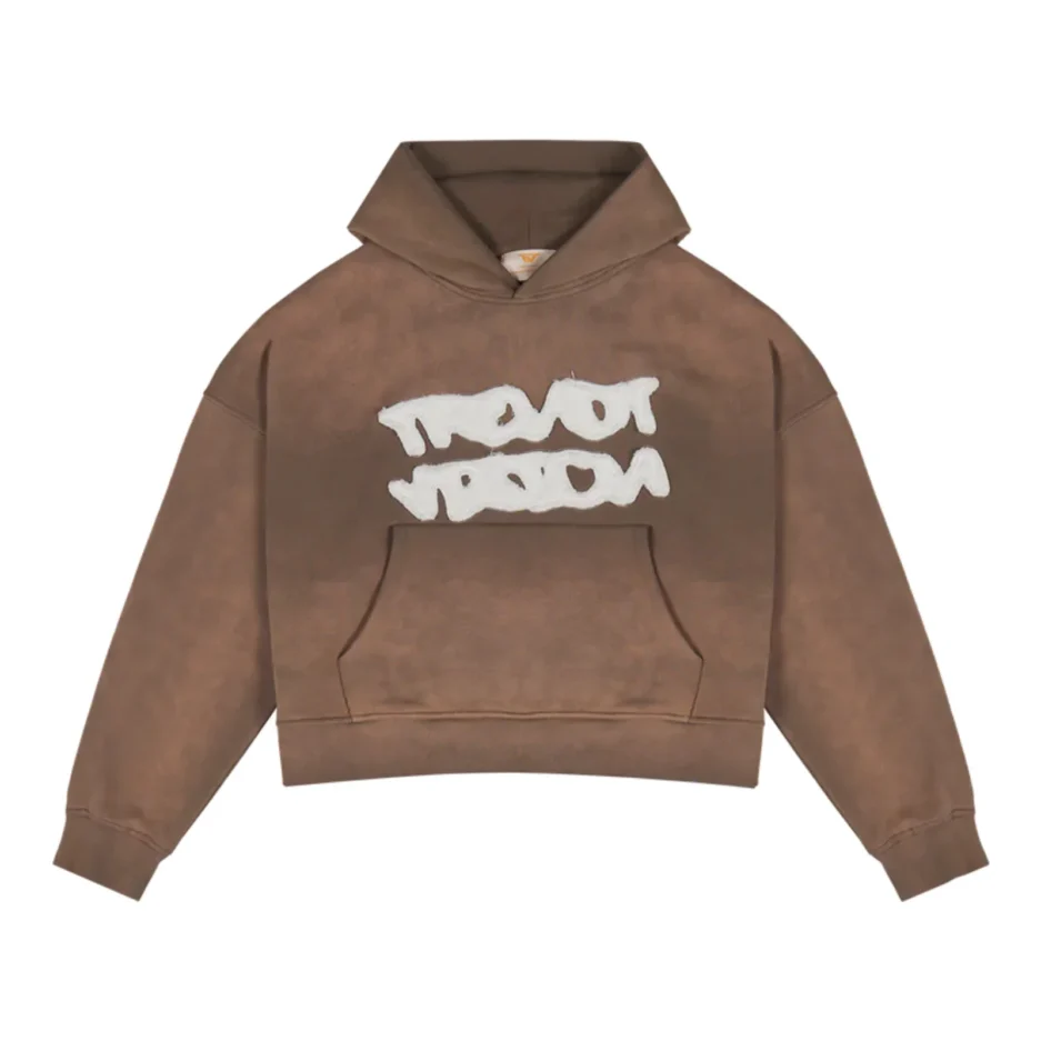 Trendt Vision Brown Logo Hoodie