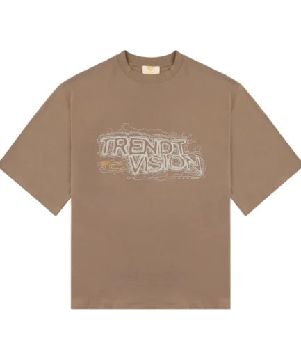 Trendt Vision Brown Logo Shirt