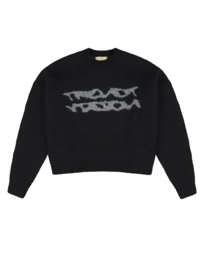 Mohair Logo Knit Trendt Vision