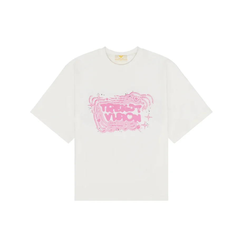 White “TRV FM” Shirt Trendt Vision